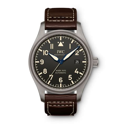 iwc pilot's watch mark xvi|iwc mark xviii heritage titanium.